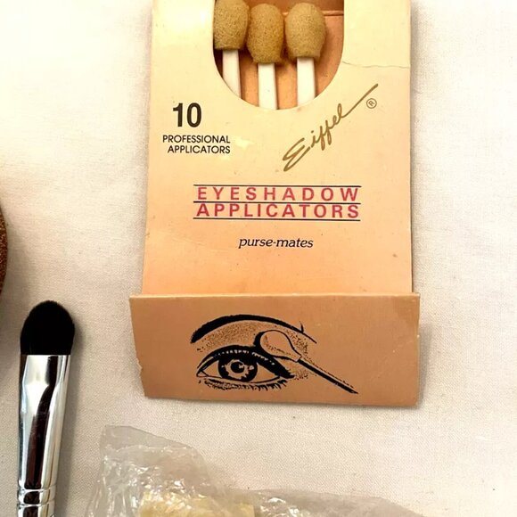 14 +Mix lot of Makeup Cosmetics Fake Eyelashes Mirror Eyebrow Pencil Applicators - Picture 8 of 14